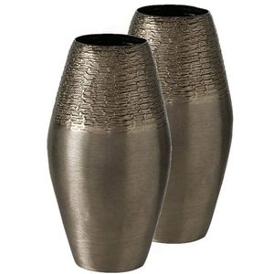 Artistic Steel Flower Vase Premium Handmade Decorative Accent Stylish Living Room Floral Arrangement Interior Decoration Solutio - Product Image 2