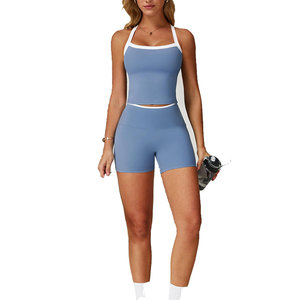 Custom Made Product Women's <b>Set</b> Lightweight Skin Friendly Ideal For Exercise Weightlifting Bodybuilding Wear Women 2 Piece <b>Sets</b> - Product Image 3