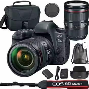 Quality Rebel T7 DSLR <b>Camera</b> with EF-S 18-55mm and EF 75-300mm Double Zoom Lens Kit - Product Image 2