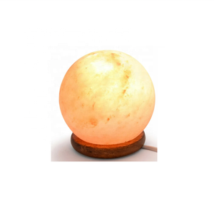 Lampes en sel de l'Himalaya naturelles sculptées à la main, base en bois organique rose, taille personnalisée, Impex Pakistan, thème Amour, décoration d'intérieur européenne - Product Image 3