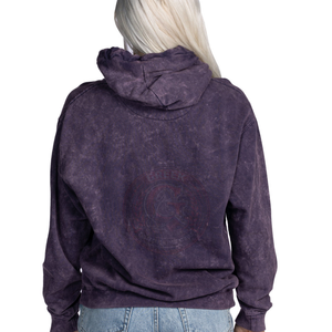 Sudadera con Capucha para Mujer, Teñida con Pigmentos, Mezcla de Algodón Suave, Silueta Relajada, para Looks Casuales a la Moda - Product Image 4