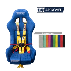 Custom Logo TBRACING SPORT PLUS 3 FIA Approved Racing Seat Safety Belt 50mm Webbing for Brand Wholesale Orders OEM ODM Factory - Product Image 4