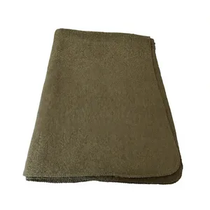 ผ้าห่มขนสัตว์สีกากี OS พรีเมียม - Product Image 1