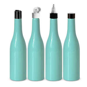 Botella de Vino PET de 350 ml para Uso Industrial Cosmético, Embalaje Personalizado al por Mayor, Colores Personalizables, Serigrafía, Sellos Personalizados - Product Image 1