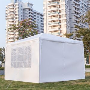 Tenda 3x3m Bianca Impermeabile in PVC e Tela con Tubi a Spirale, Portatile per Uso Domestico, Doppio Strato per Cerimonie e Applicazioni Alberghiere - Product Image 4