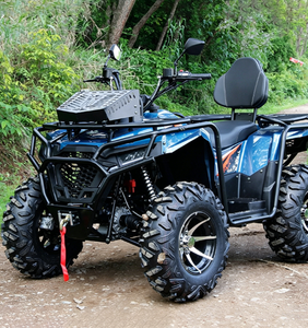 Quad 400CC Raptor 4 temps à essence, 2 roues motrices/4 roues motrices commutables, tout-terrain, buggy des dunes avec blocage de différentiel - Product Image 1