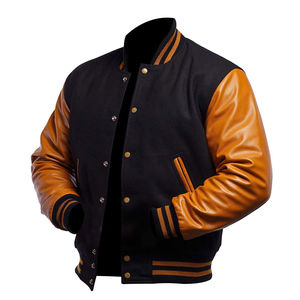 Blouson de baseball réversible en toile polaire pour homme, personnalisable, séchage rapide, tendance actuelle, vente en gros - Product Image 1