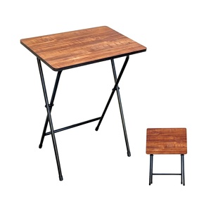 Mesa plegable de metal para computadora portátil, para trabajar desde casa, escritorio plegable para estudio u oficina. - Product Image 1