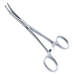Pinzas Hemostáticas de Acero Inoxidable de Grado Médico OEM, 12.5cm, Rectas y Curvas, Instrumentos Quirúrgicos Dentales - Product Image 1