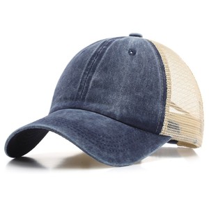 Hot Sale High Quality Outdoor Mesh Caps Summer Breathable Custom Mesh Cap Trucker <b>Hat</b> for Women - Product Image 3