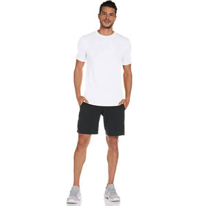 Camiseta Blanca para Hombre, Diseño Sólido, Transpirable, de Algodón, Informal, de Manga Corta, para Verano - Product Image 4