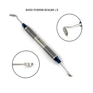 Juego de 5 piezas de acero inoxidable reutilizables para colocación de bandas, raspador, ortodoncia, sonda dental, Shuja, quirúrgico - Product Image 3