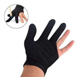 Guantes de Billar Personalizados al por Mayor, de 3 Dedos, de Nailon/Spandex, Ligeros, Elásticos, que Absorben la Humedad, para Snooker y Actividades al Aire Libre - Product Image 4
