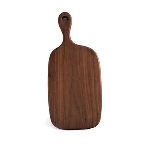 Tabla de cortar de madera premium para cocina, para preparar alimentos, cortar verduras, frutas, carne, pan, queso, madera natural duradera - Product Image 6