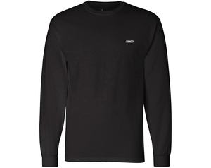 Camiseta extragrande de manga larga de algodón 100% Premium para hombre, ligera con impresión de logotipo personalizado, camiseta de buena calidad - Product Image 1