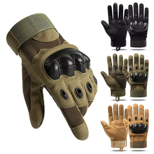 Gants complets en cuir pour activités de plein air, randonnée, chasse, sport, entraînement en salle de sport, équitation, tactiques – Meilleures ventes - Product Image 5