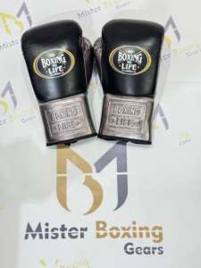 Guantes de Boxeo Profesionales de Última Moda, Nuevo Diseño, Sin Boxeo No Hay Vida, con Cordones, de Cuero Vacuno, para Sparring y Entrenamiento - Product Image 3