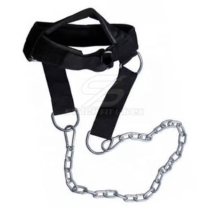 Neck Head Harness For <b>Strength</b> <b>Training</b> With Soft Padding And Adjustable Fit For Gym Workout And Home Exercise Builder - Product Image 4