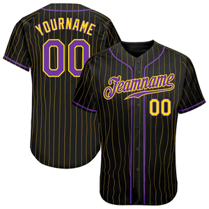 Maillots de baseball personnalisés professionnels avec tissu haute performance, détails personnalisés et production rapide, maillots de softball pour hommes - Product Image 3