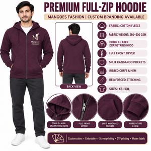 Sudadera con Capucha Premium de una Pieza, Estilo MANGOES FASHION, con Logotipo Personalizado, de Algodón y Fibra de Bambú, Transpirable, para Maternidad, Verano, Corte Recto - Product Image 6