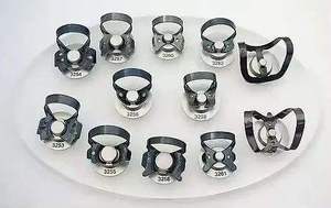 High Dental Rubber Dam Puncher Set Manual Stainless Steel Starter Kit Frame Punch Clamps CE ISO Certified By Grip Surgical - Product Image 4