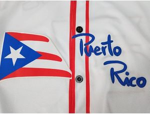 Maillot de Porto Rico pour hommes, maillot de baseball classique pour les matchs mondiaux, chemise cousue - Product Image 4