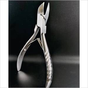 Professional Stainless Steel <b>Nail</b> <b>Clipper</b> 12.5mm Jaw Flat Blade Sharp Tip <b>for</b> <b>Thick</b> <b>Nails</b> Adult Use - Product Image 1