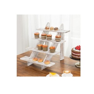Soporte de Madera Natural para Postres, Soporte para Cupcakes Hecho a Mano para Panadería, Catering, Bodas y Fiestas en Casa - Product Image 4