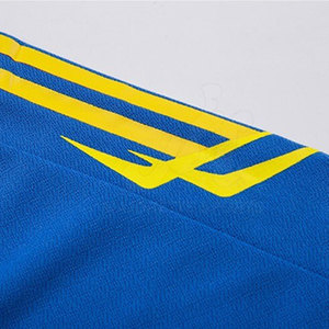 Comfortable Competitive Men Soccer Uniform Breathable <b>Athletic</b> Design Lightweight Jersey And Shorts Set For Team Soccer - Product Image 6