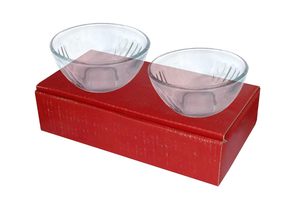Bols de service en verre borosilicate, ronds, transparents, pour desserts, sans plomb ni cadmium, bols à collation et à soupe pour la cuisine - Product Image 3