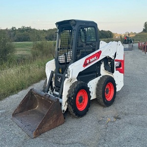 รถตักล้อยาง Bobcatts S62 ระบบไฮดรอลิกกำลังสูง ขับเคลื่อน 4 ล้อ พร้อมมอเตอร์ปั๊มขับเคลื่อนขั้นสูง สำหรับงานก่อสร้าง - Product Image 4