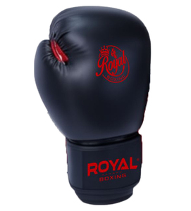 ถุงมือชกมวยไทยหนังเทียมสั่งทำพิเศษ ยี่ห้อ Brand Custom ขนาด 24 ออนซ์ สำหรับฝึกซ้อมและแข่งขัน แบบไม่มีนิ้วโป้ง - Product Image 2