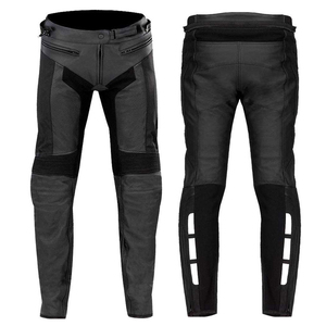 Nouveau pantalon de motard en cuir de vachette premium avec protection, en cuir véritable, pour la course sur route, vêtements de sport moto pour l'été et l'hiver - Product Image 6
