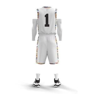 Ensemble Maillot et Short de Basketball Personnalisé en Gros – Impression Sublimée Colorée, Séchage Rapide, Respirant – Tenue d'Équipe Sportive - Product Image 3