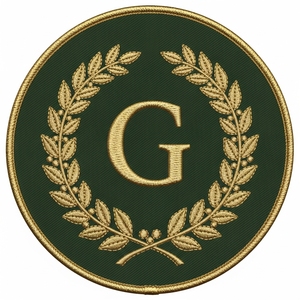 Parche Masónico Personalizado de Estrella Azul de Cinco Puntas, Insignia Masónica Redonda Bordada, Aplique Masónico Hecho a Mano, Parche para Uniforme - Product Image 3