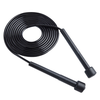 Corde à sauter rose de haute qualité, nouvelle collection 2026, 2,5 m, poignée en plastique, portable, équipement de fitness pour la maison, unisexe, corde à sauter classique