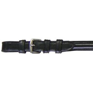 Rênes en cuir véritable avec caoutchouc blanc, rênes de cheval en cuir de buffle de qualité supérieure avec quincaillerie en acier inoxydable, durables, OEM - Product Image 6