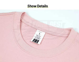 T-shirt personnalisé de haute qualité en polyester peigné respirant et écologique 180 g/m², col rond, coupe ample, manches courtes, grande taille pour femme - Product Image 4