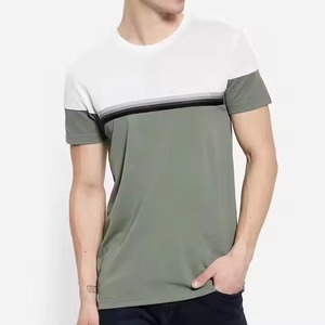 Nouveaux T-shirts décontractés personnalisés avec logo imprimé numériquement, haute qualité, respirants, séchage rapide, pour hommes, faible MOQ, vente en ligne, prix bas - Product Image 5