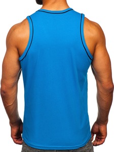 Camiseta Deportiva de Algodón con Logotipo Personalizado al por Mayor, Camiseta sin Mangas para Correr, Ropa Deportiva, Camiseta de Gimnasio para Hombre - Product Image 3
