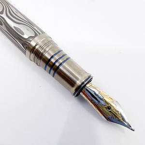 Bolígrafo de Acero de Damasco, Instrumento de Escritura Ejecutivo Premium para Oficinas Corporativas, Negocios y Profesionales - Product Image 3