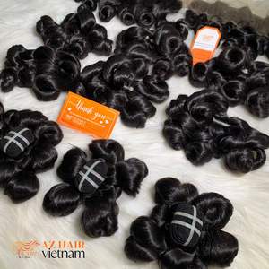 Venta al por mayor 2024 Cabello virgen vietnamita con rizo de huevo, paquetes de cabello humano natural, extensiones de cabello Remy de doble densidad - Product Image 4