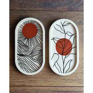 Bandeja de Resina Epoxi de Alta Calidad, Ecológica, Duradera, Segura y Moderna para Bodas Reales, Fiestas, Desayunos, Comida, Bandeja Decorativa - Product Image 5