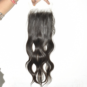 Extensiones de cabello humano vietnamita Closure HD 5x5 con ondas corporales, encaje, cutícula alineada, tejido doble a máquina, fabricadas para mujeres. - Product Image 1