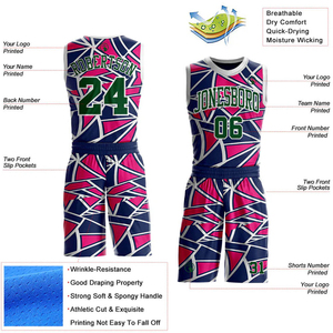 เสื้อบาสเก็ตบอลแบบกลับด้านได้สำหรับผู้หญิง ออกแบบสำหรับผู้ใหญ่ - Product Image 2