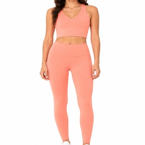 Conjunto Deportivo Seamless para Mujer, Diseño Premium Elástico, Ajuste Esculpido, Comodidad Activa, Tejido Transpirable, Moda Deportiva Moderna - Product Image 1
