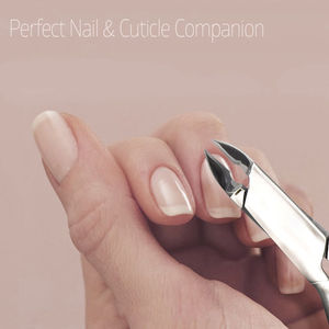 Professional Stainless Steel <b>Toe</b> Nail Clipper 15mm Wide Jaw Opening <b>Flat</b> Straight Blade Sharp Tip for Thick Nails - Product Image 3