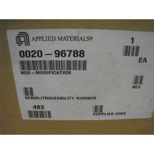 AMAT 0020-96788 การปรับเปลี่ยนกล่องบรรจุ - อุปกรณ์และชิ้นส่วนเซมิคอนดักเตอร์ระดับโลกที่เชื่อถือได้ที่ - Product Image 6