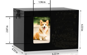 Wooden Urn Box <b>for</b> Pet <b>Ashes</b> Wood Cremation Urns <b>for</b> Cat and Dog <b>Ashes</b> Rosewood Urns at Low Price - Product Image 2