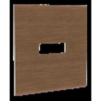 Meuble TV mural en MDF CARB P2 E0 avec finition HPL LPL, assemblé et livré, 57" L x 2" P x 48" H